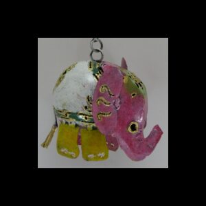 Eléphant à suspendre métal