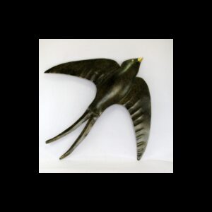 Décor mural oiseaux-réalisation artisanale en métal