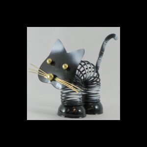 Chat métal artisanat maison